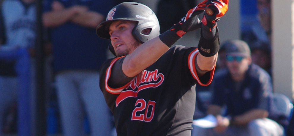 Cole Baxley went 2-for-4 with a home run and the game-winning RBI double in Tusculum's 6-3 upset win over No. 6 Tampa.