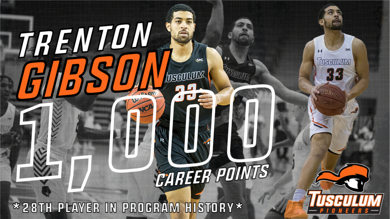 Gibson scores 1,000-point, Pioneers fall 85-59 at No. 13 Queens