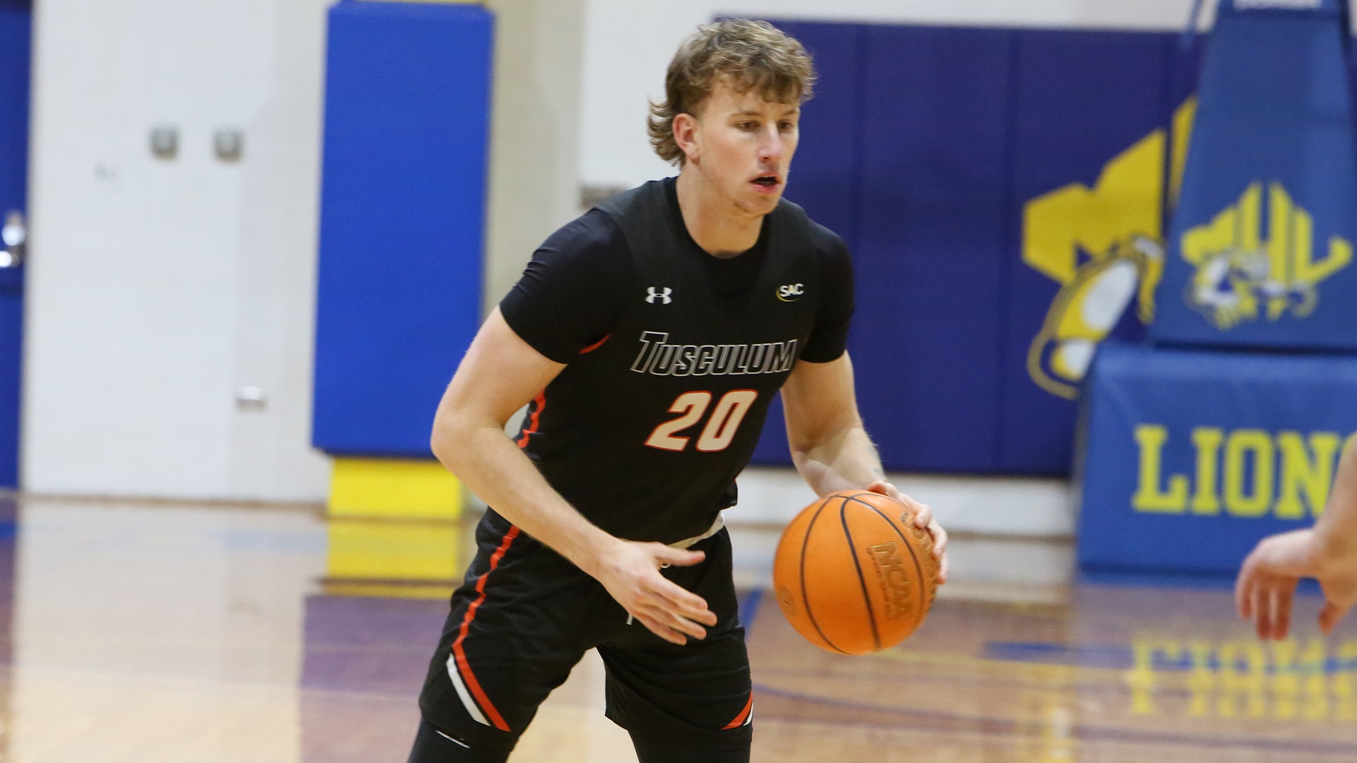 Josiah Morris made five three-pointers, including three straight in the second half, and finished with 15 points (photo by TU Athletic Communications)