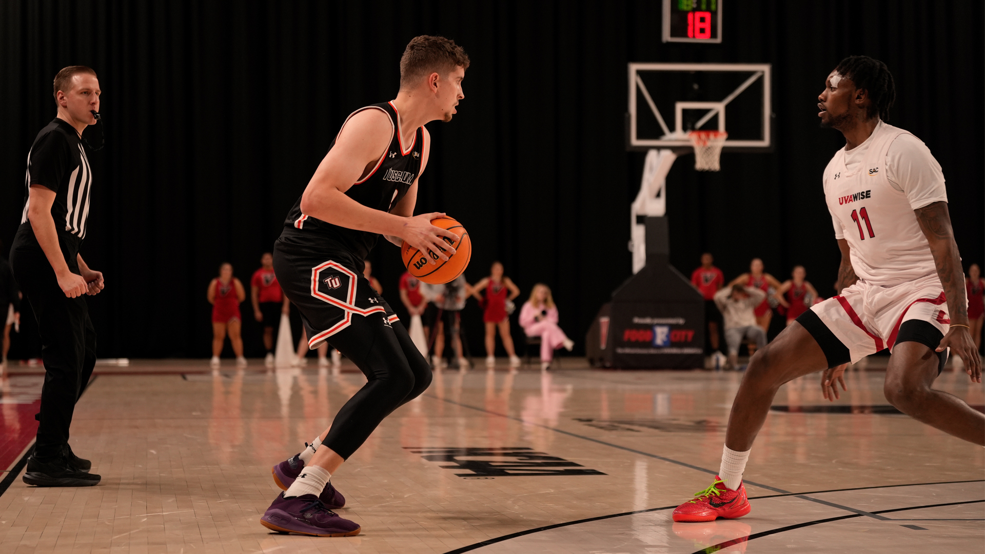 Wesley Johnson scored 11 points in Wednesday's game at UVA Wise (photo by Joe Yates)
