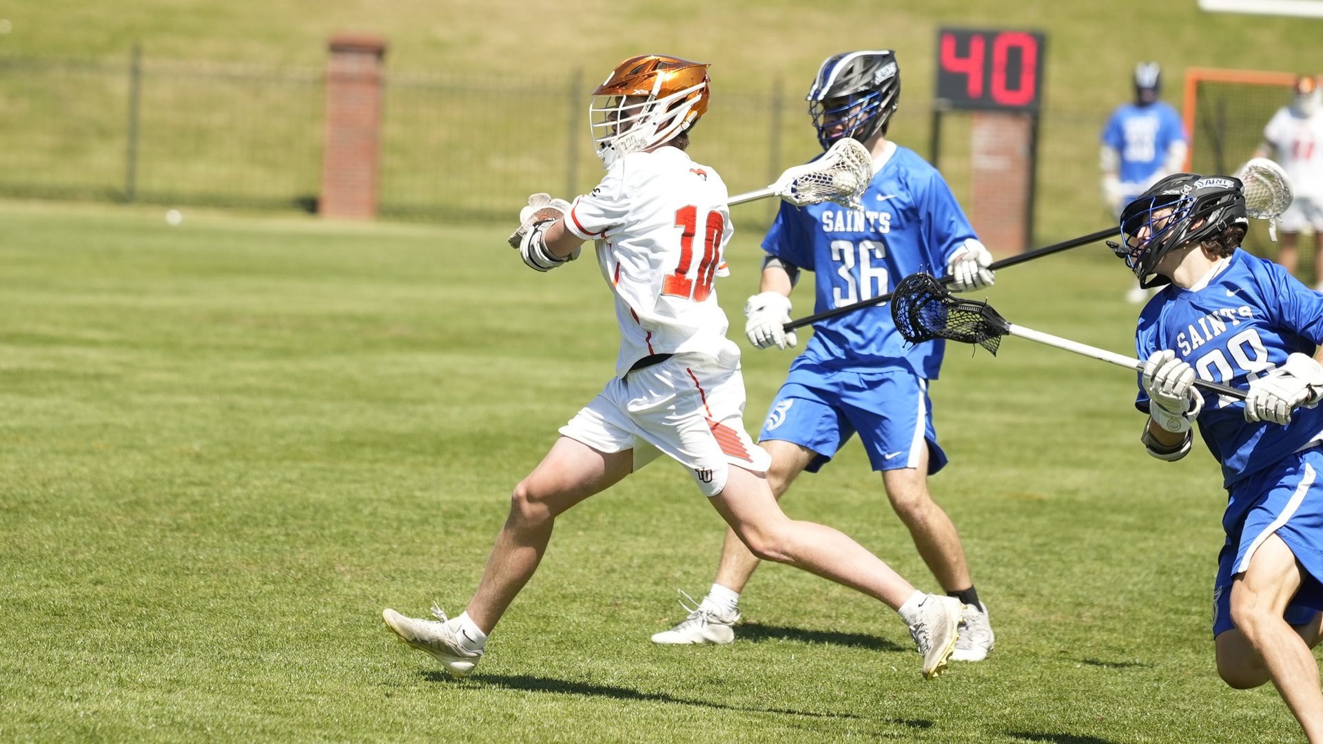 Pioneers score final five goals in 14-9 win at Thomas More