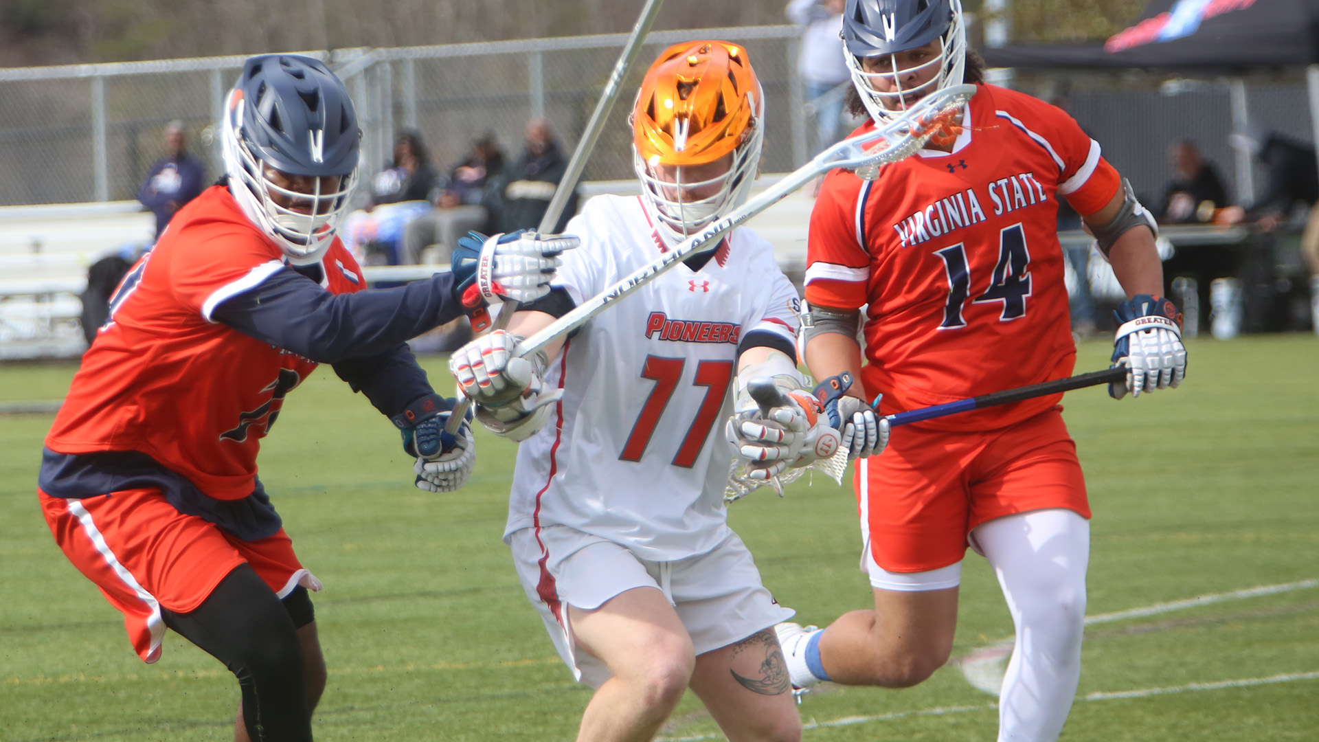 Pioneers remain perfect with 15-9 win at Virginia State