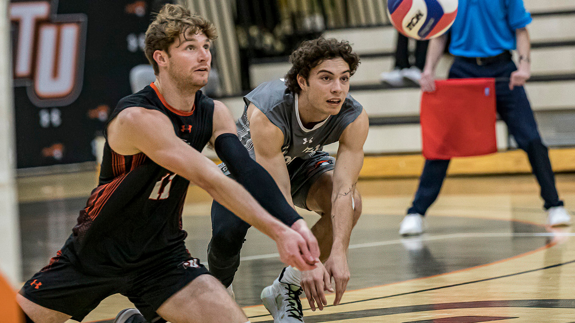 Pioneers do battle with Crusaders
