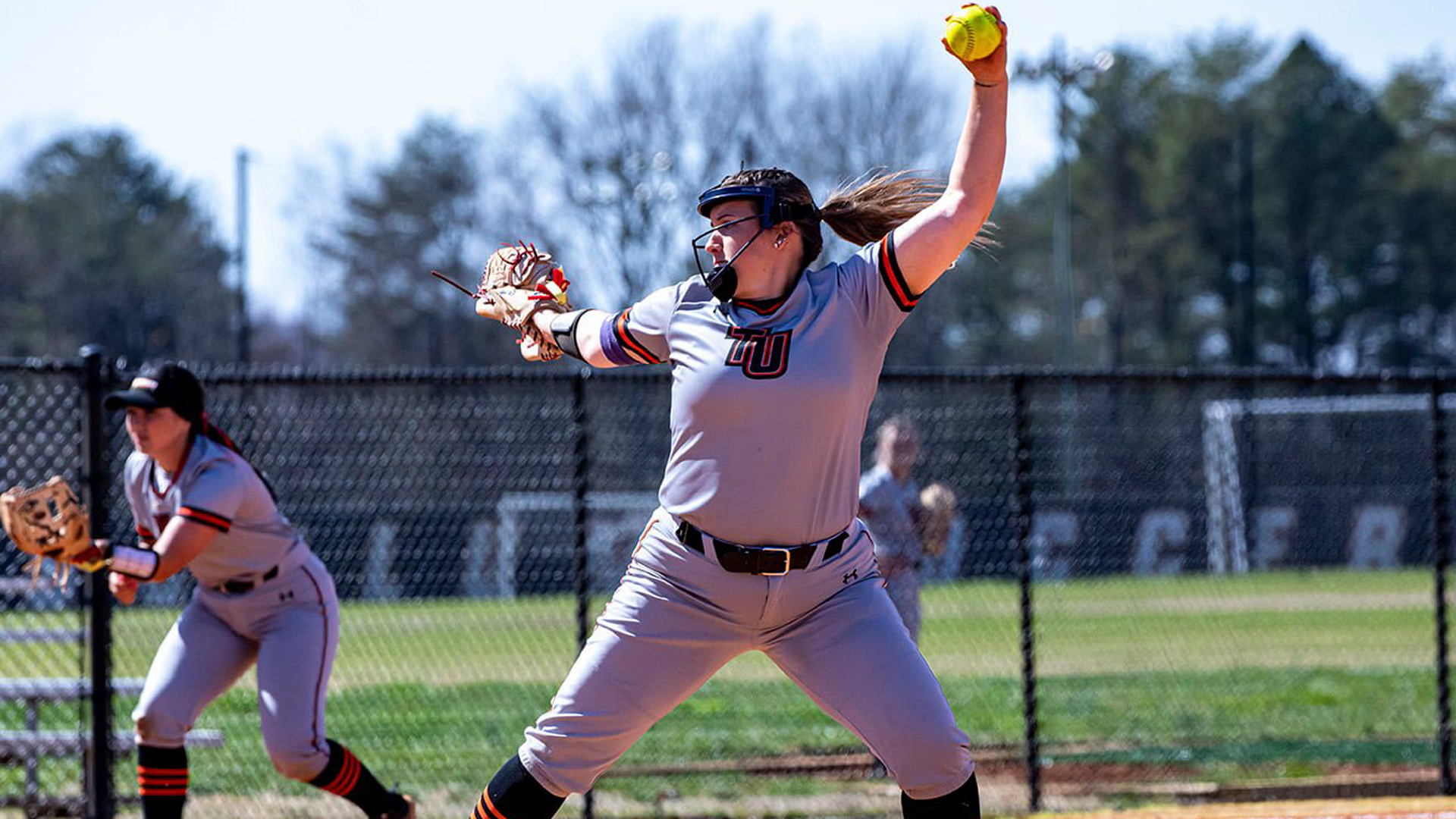 Softball sweeps Lions, Sappington resets strikeout record