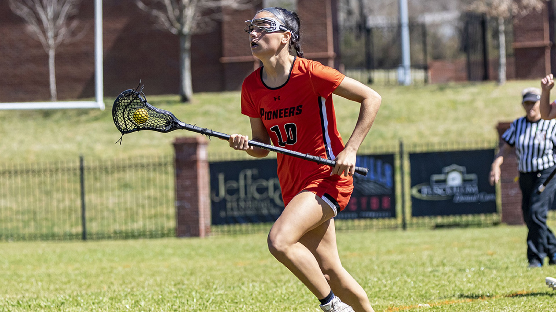 Kylie Marek scored three goals and added an assist against Lenoir-Rhyne (photo by Chuck Williams)