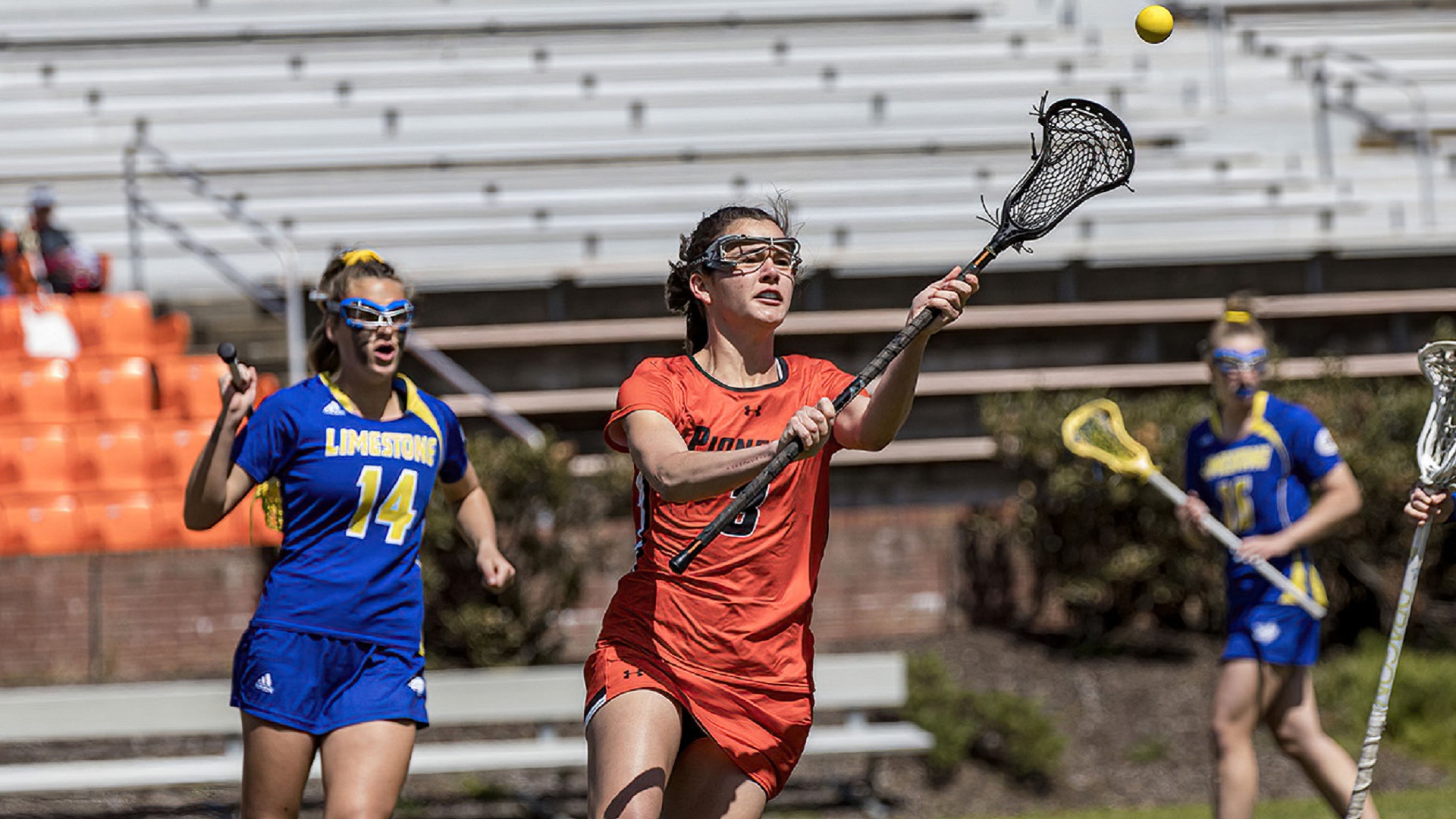 21st-ranked Limestone pulls away from Pioneers in second half for 16-8 win