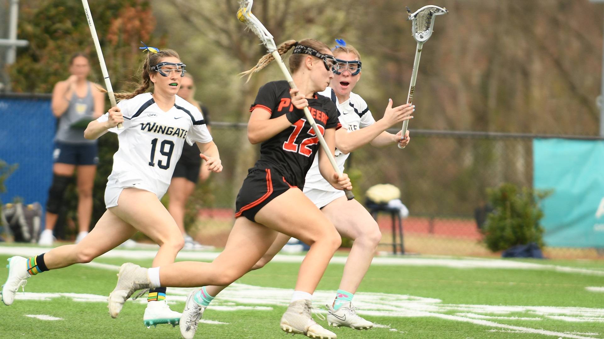 Mya Halladay scored her sixth goal of the season against Wingate (photo by Syndee Lee)