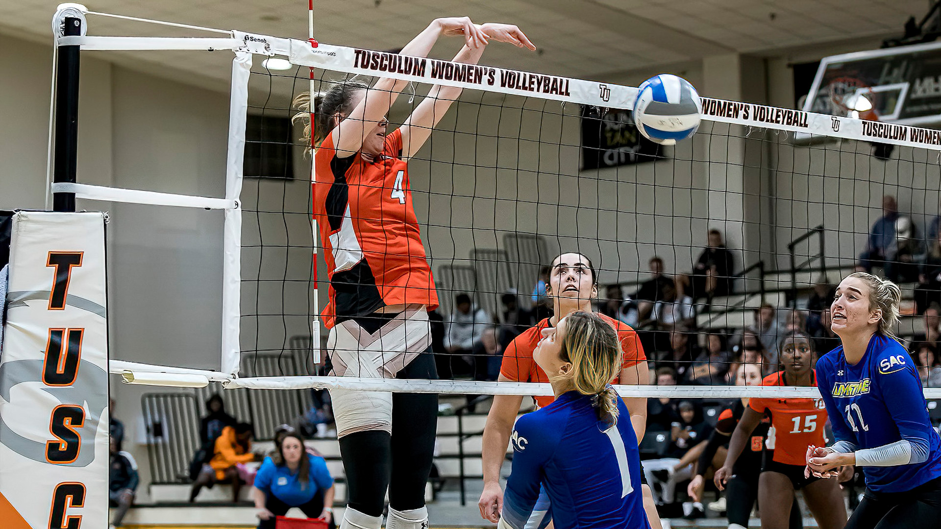 Tusculum drubs Limestone in Pioneer Arena